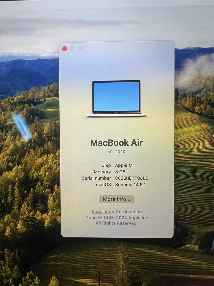 USA RoseGold Macbook AIR 256GB 8RAM за части