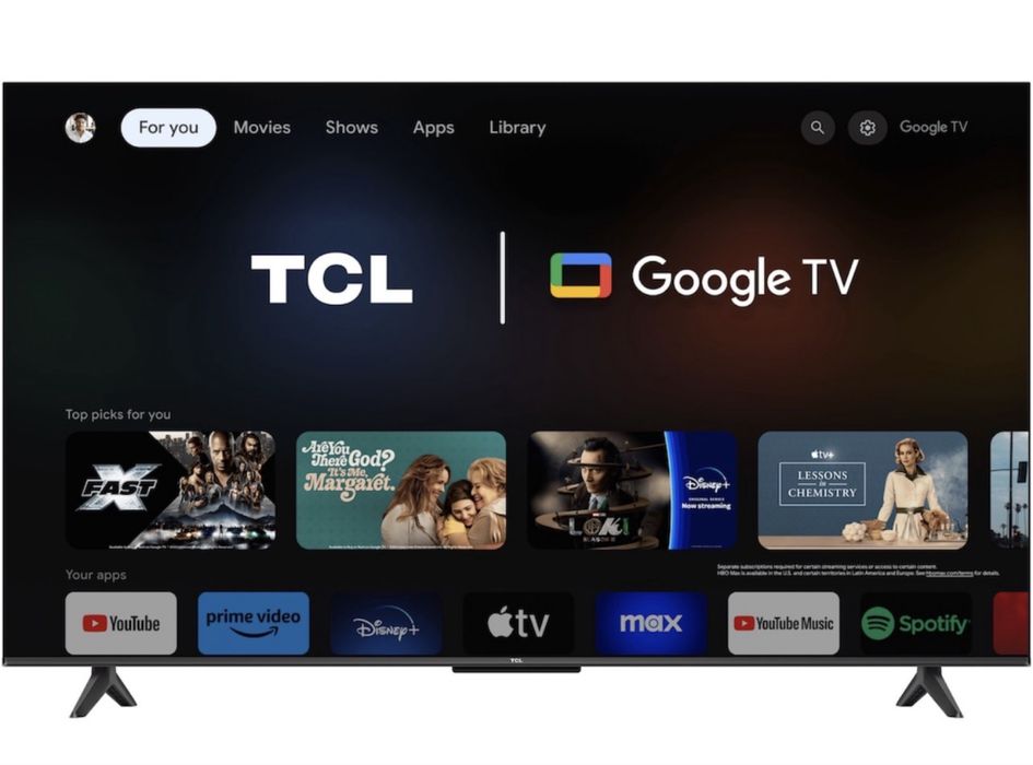 Garantie 2 ani, Televizor smart TV 4k TCL LED 55P655, 139 cm