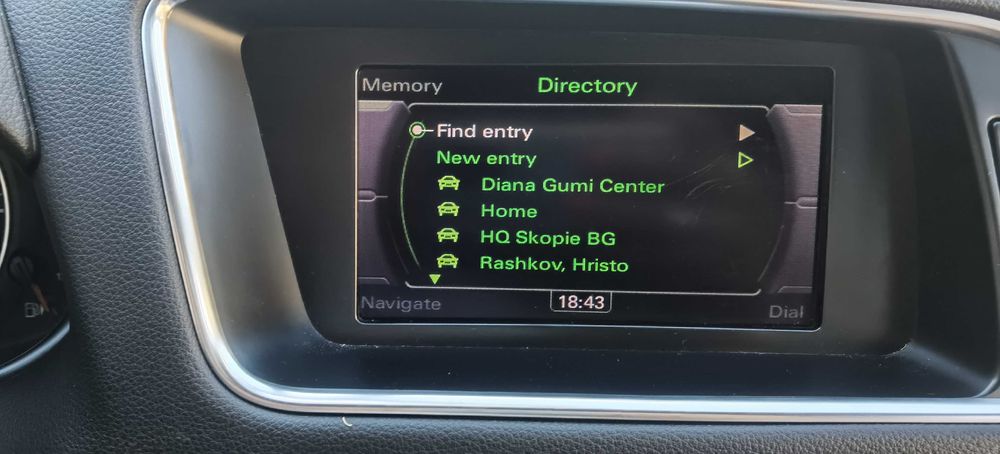 Оринална мултимедия за Ауди Q5, A4   MMI