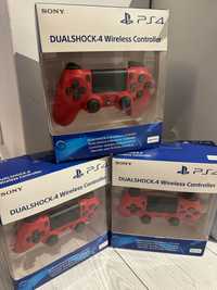 Controller Wireless SONY PlayStation DualShock 4 V2, Magma Red SIGILAT