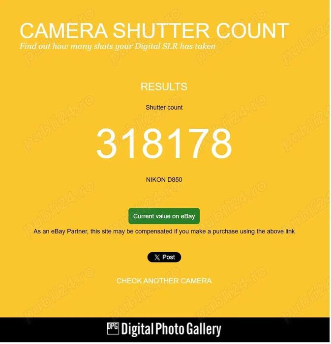 Aparat foto Nikon D850