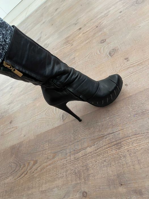 Боти от естестена кожа Gianni