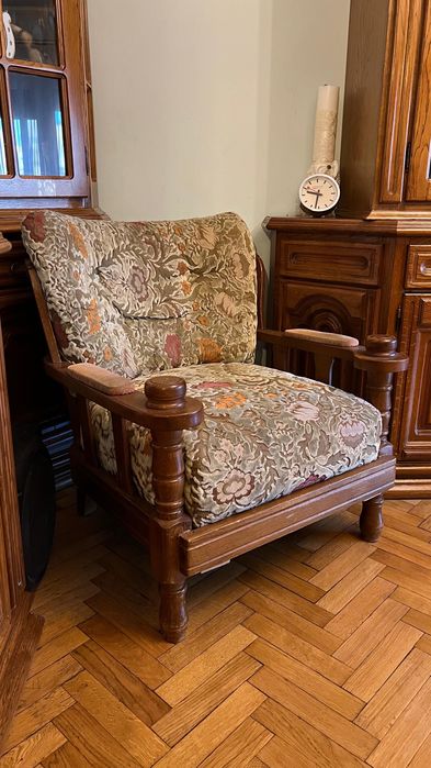 Mobilă sufragerie/hol lemn masiv stejar