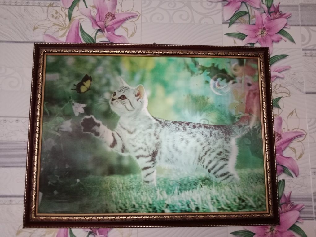 Продам 3д картину бу