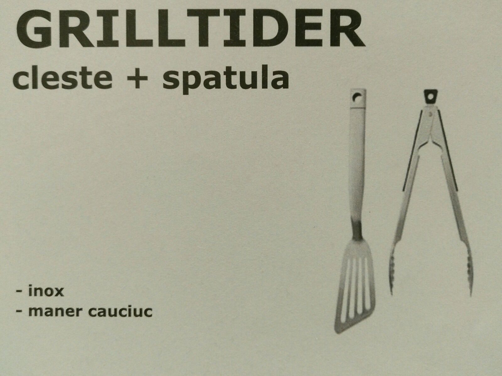 Cleste si spatula gratar - IKEA