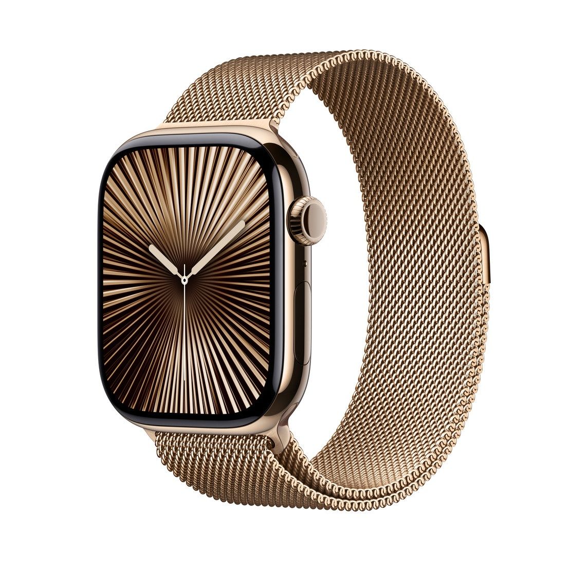 Оригинальный ремешок  Apple Milanese  Gold 45mm