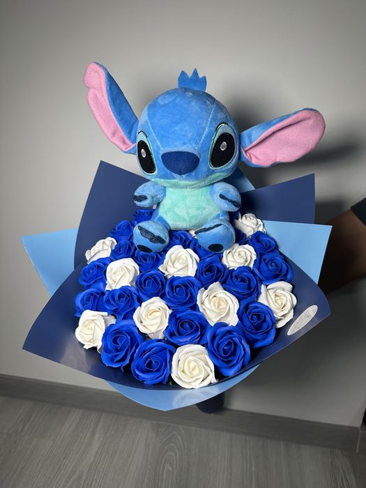 Buchete trandafiri sapun/stitch