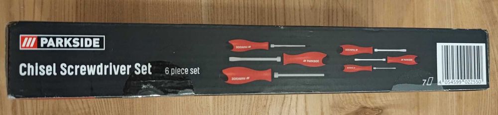set surubelnite Parkside - 6 bucati sigilat