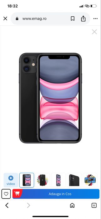 Iphone 11 negru