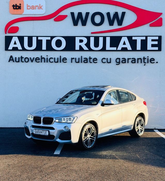 BMW X4 2015 2.0D E6 4x4 Garantie 12 Luni Rate Avans 0 Doar cu Buletinul