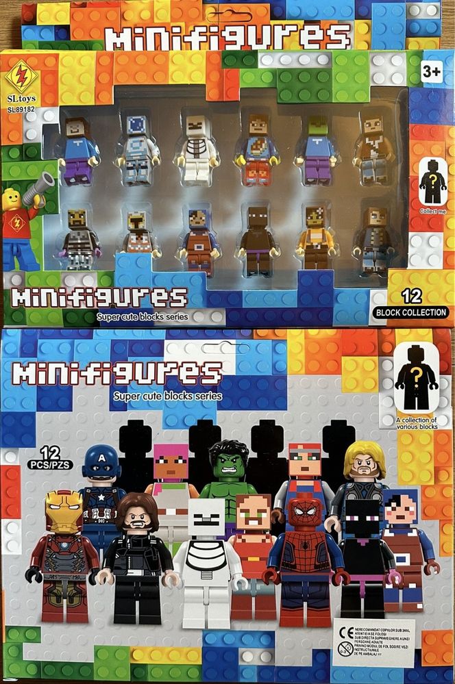 Set cu 12 Minifigures Minecraft