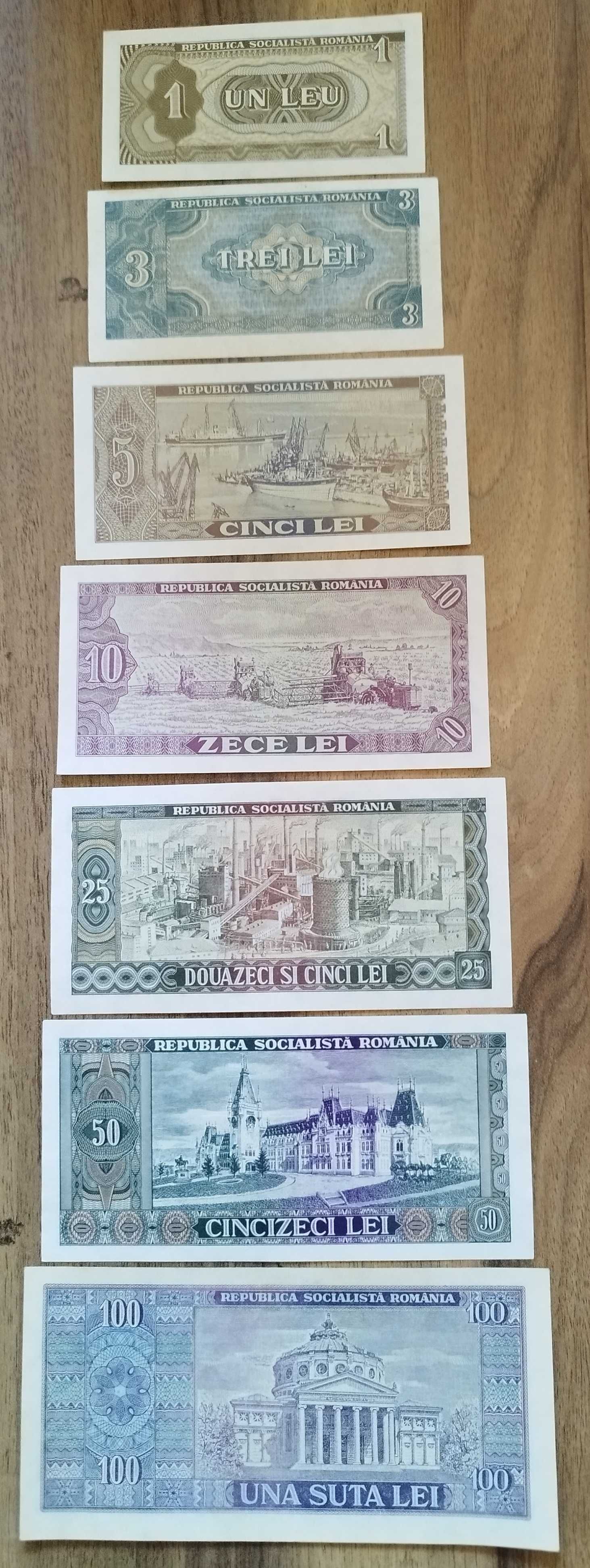 Colecție bancnote românești  1952 , 1966
