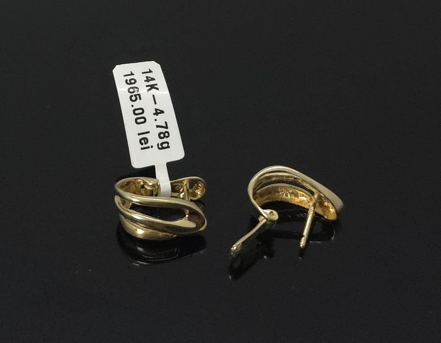 Cercei aur 14k 4.78gr