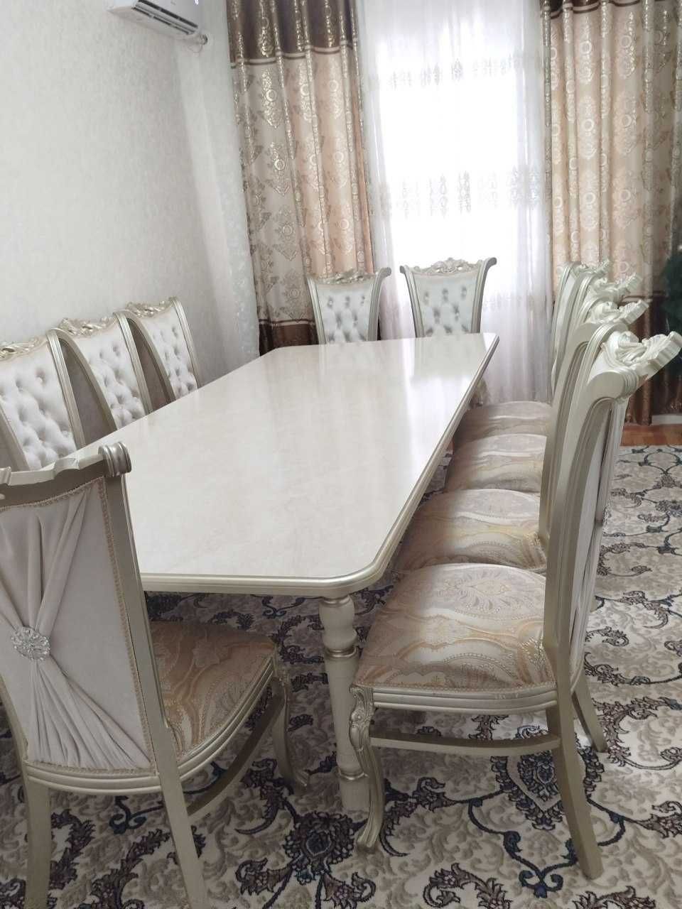 Стол стул комплект 12 тали