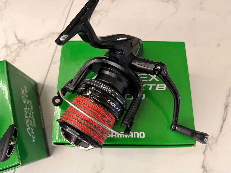 Vând 3 Mulinete Shimano Aerlex XTB 10000 SPOD