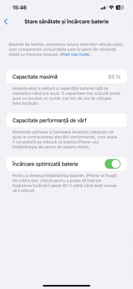 Iphone 12 pro max 256GB 83% baterie impecabil model Pacific Blue