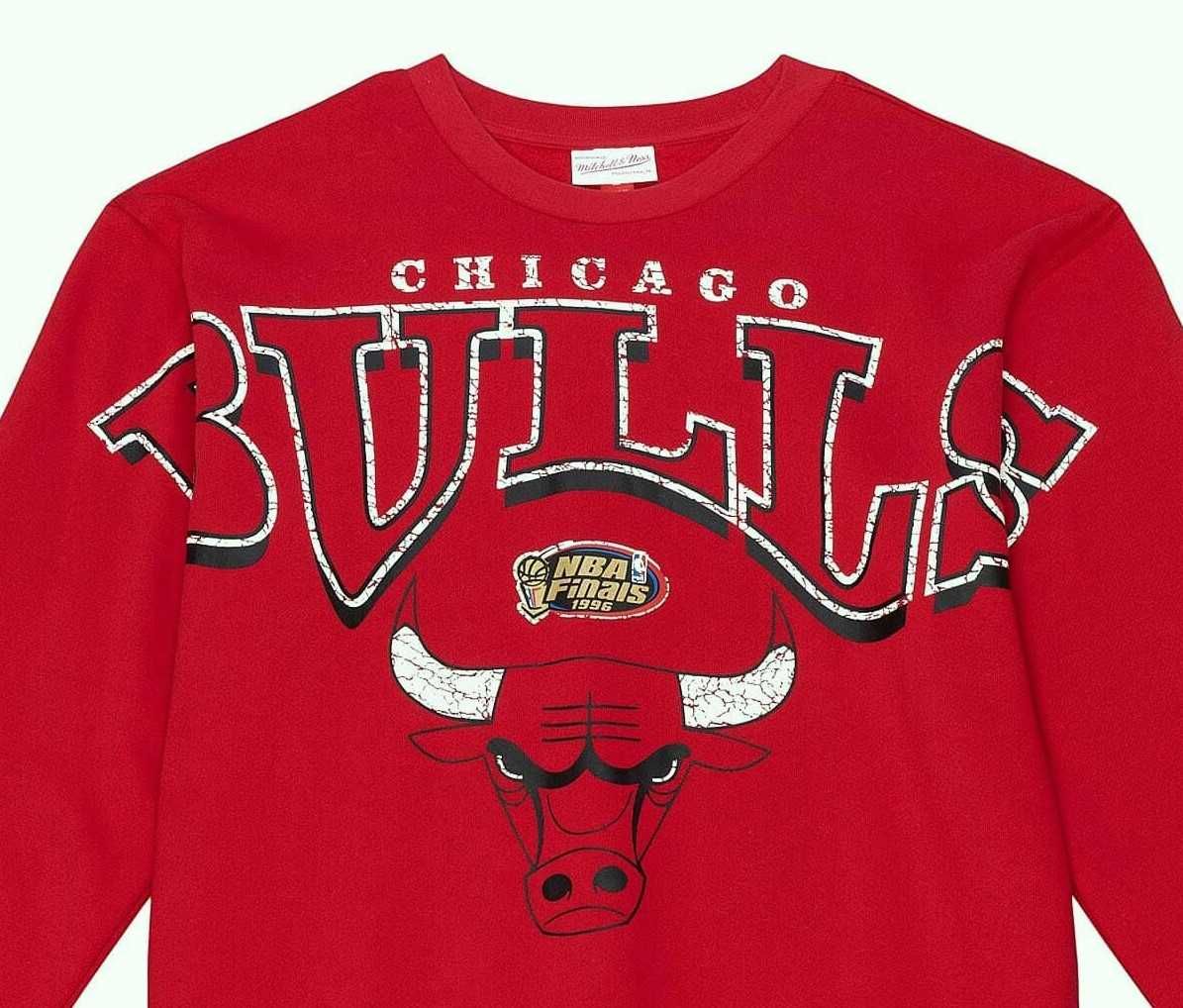 Mitchell & Ness NBA Chicago Bulls Sweatshirt блуза  / Оригинал