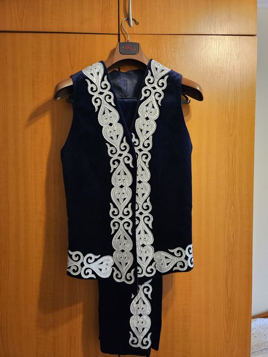 Национальный костюм подростковый из бархата