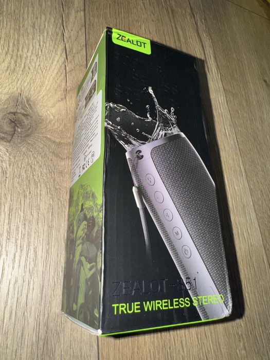 Boxa wireless Zealot S51 10W, baterie de 1800 mAH