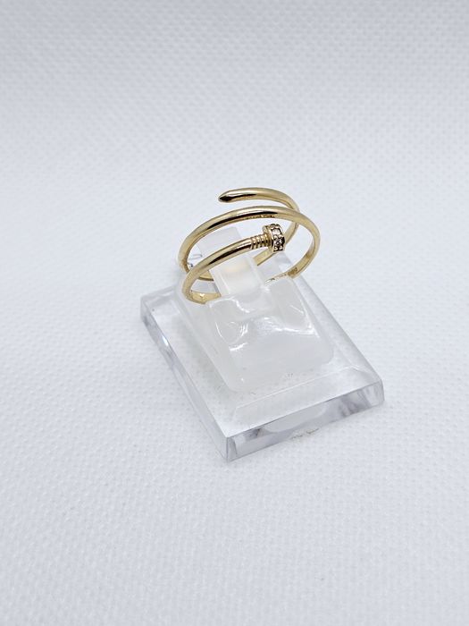 Vand inel dama din aur 14 k 2.27 g cod 130