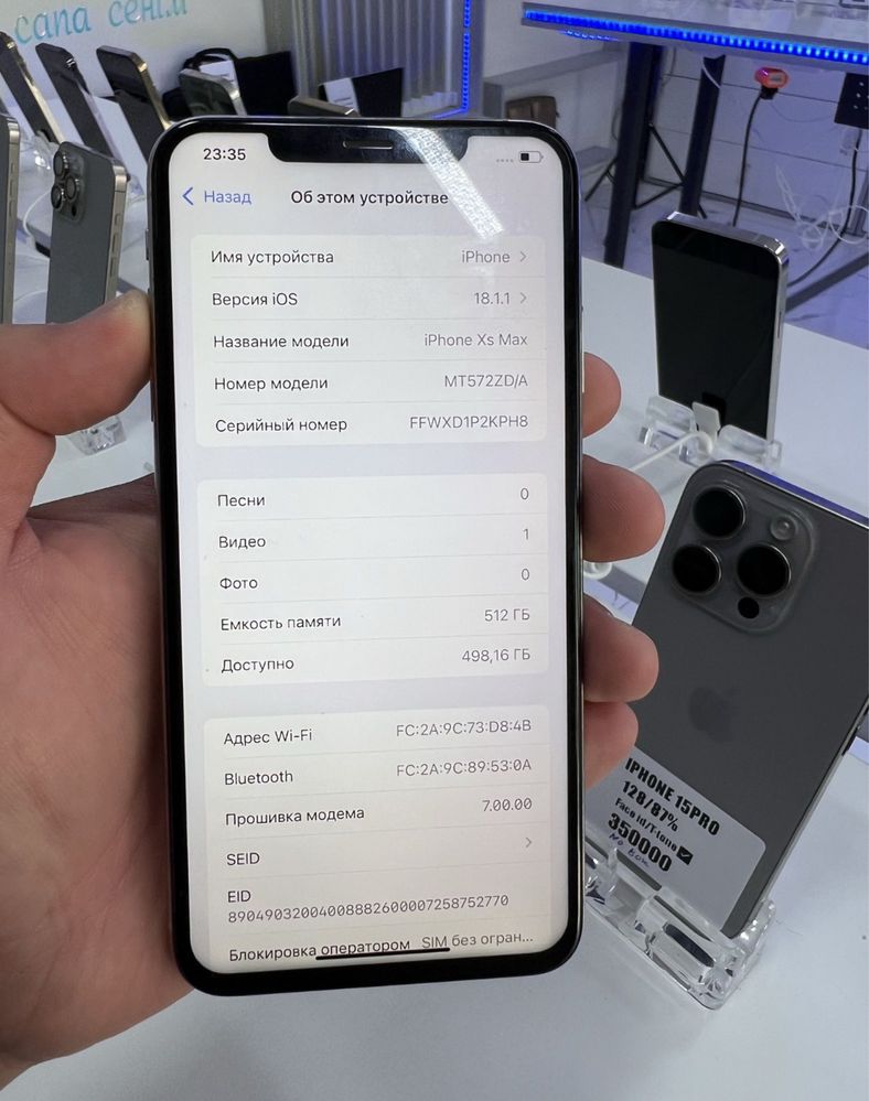 iphone XS MAX 512gb
