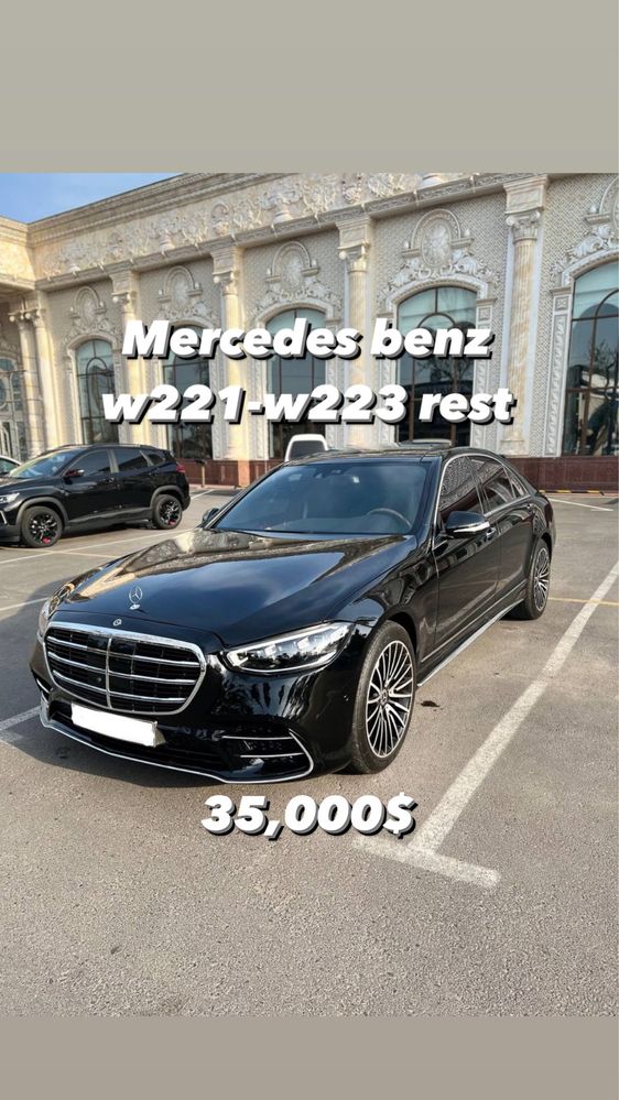 Mercedes benz w221-w223 rest sotiladi