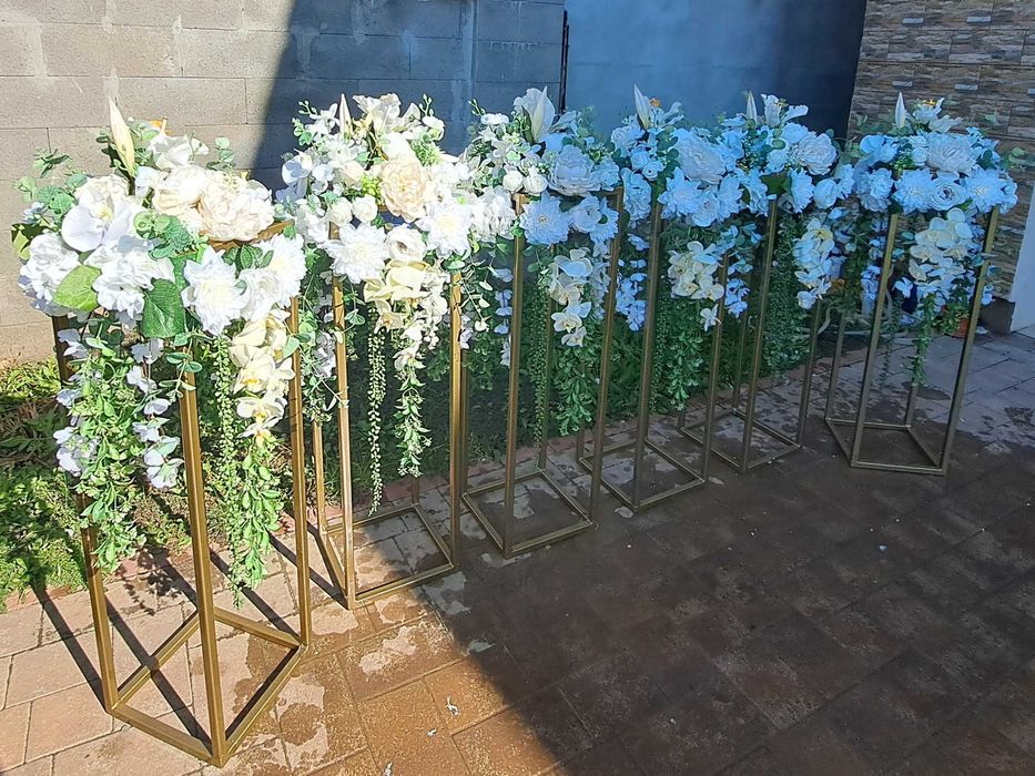 Vand stalpii aranjamente florale nunta