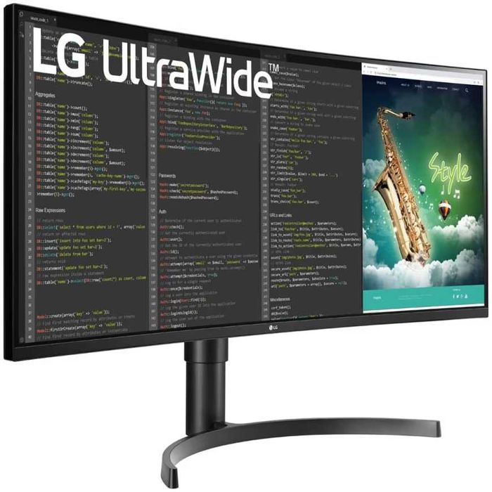 Monitor LG 35 inch UltraWide 100Hz, KVM