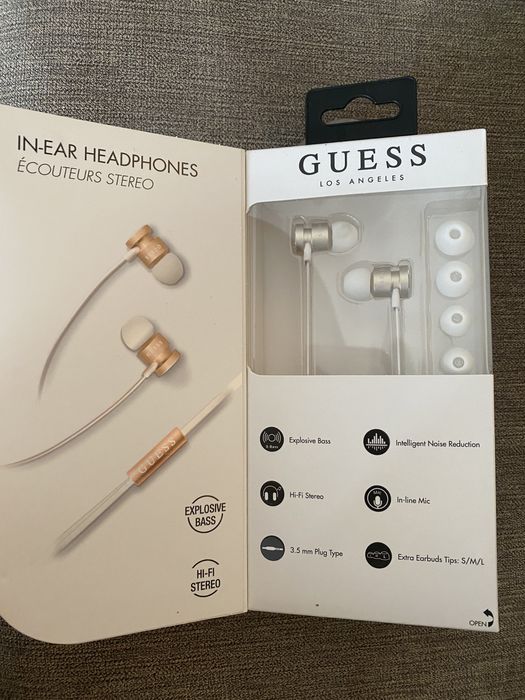 GUESS in-ear стерео слушалки
