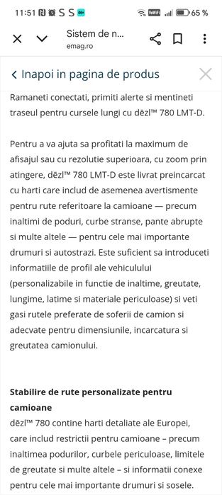 Garmin-camion 780 Lmt-D