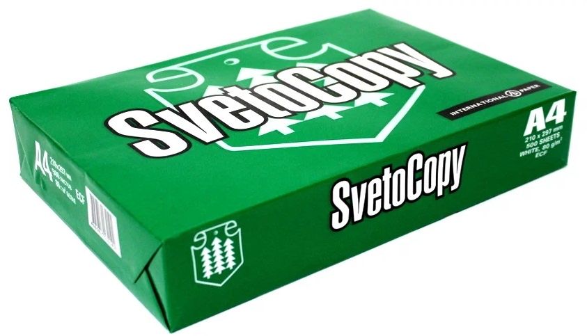 Бумага А4 svetocopy