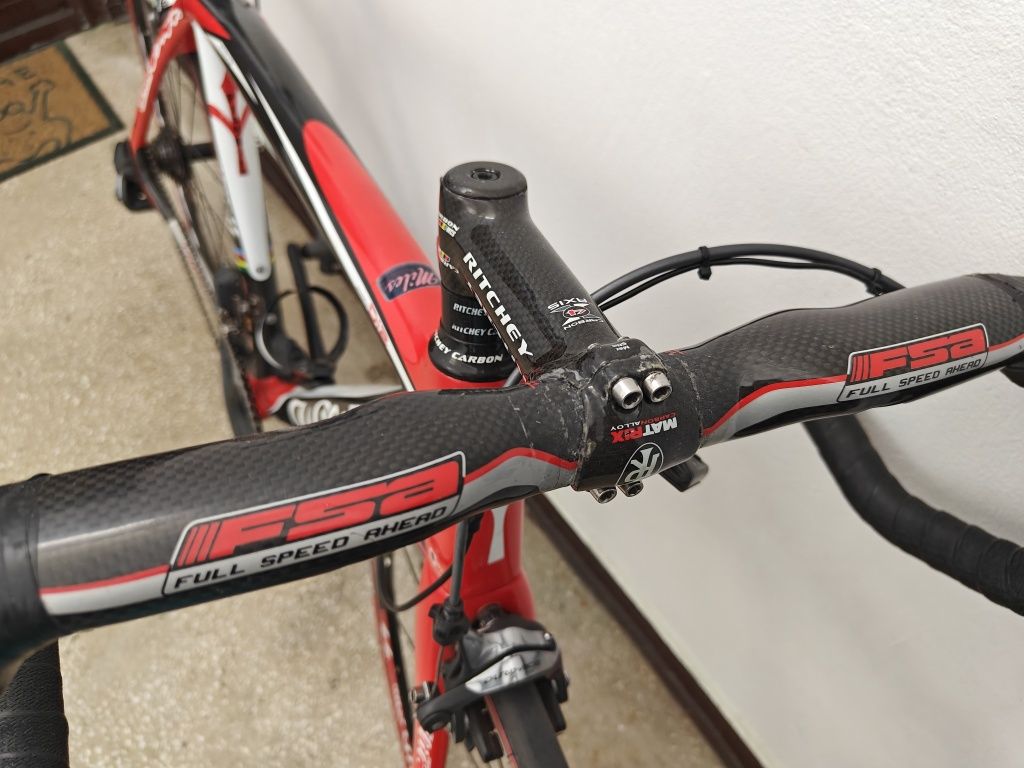 Bicicleta cursiera carbon Wilier Triestina Shimano Dura-Ace Di2 7900