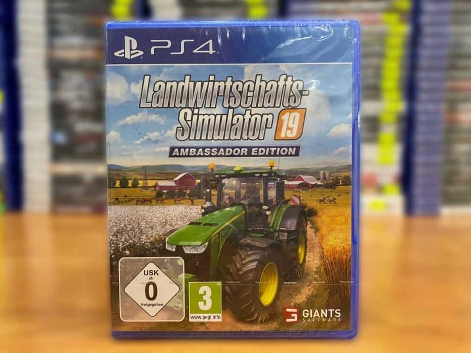 НОВЫЙ* Farming Simulator 19 Ambassador Ed PS4/PS5 Симулятор Фермы Пс4
