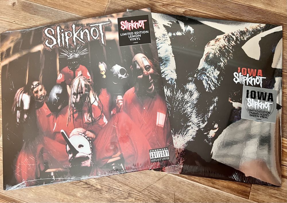 Slipknot, виниловые пластинки.