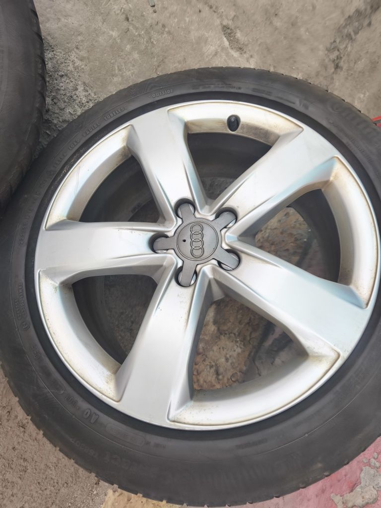 18" 2броя оригинални алуминиеви джанти за Audi A6...