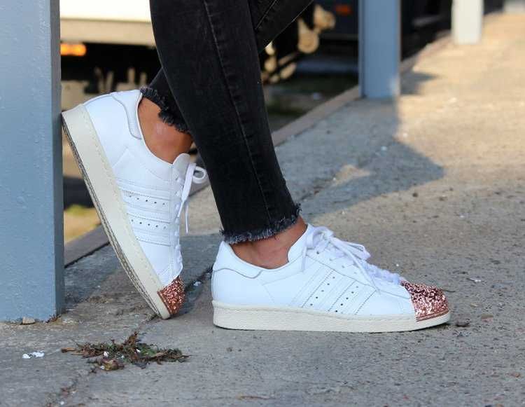 Оригинални кожени кецове * ADIDAS SUPERSTAR * EU37 1/3