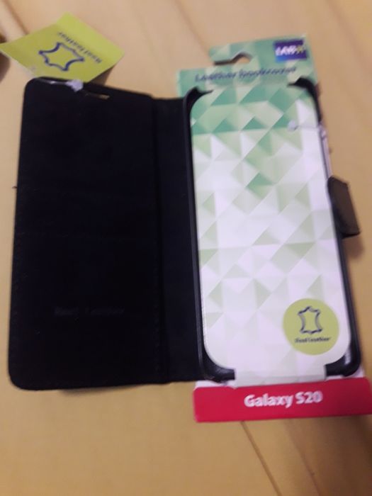 Калъф от естествена кожа за  Галакси  s 20 нов