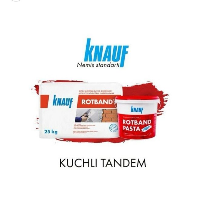 Knauf Rotband, Nemis standartlari, Kuchli tandem