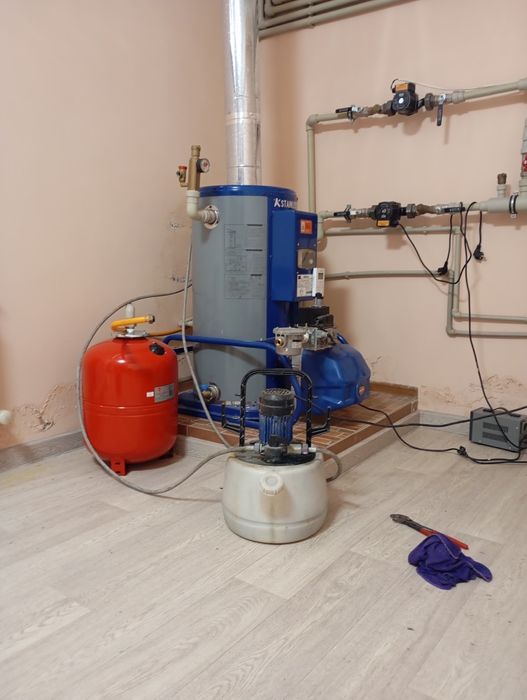 Установка ремонт газовых Котлов и Калонок в Алматы