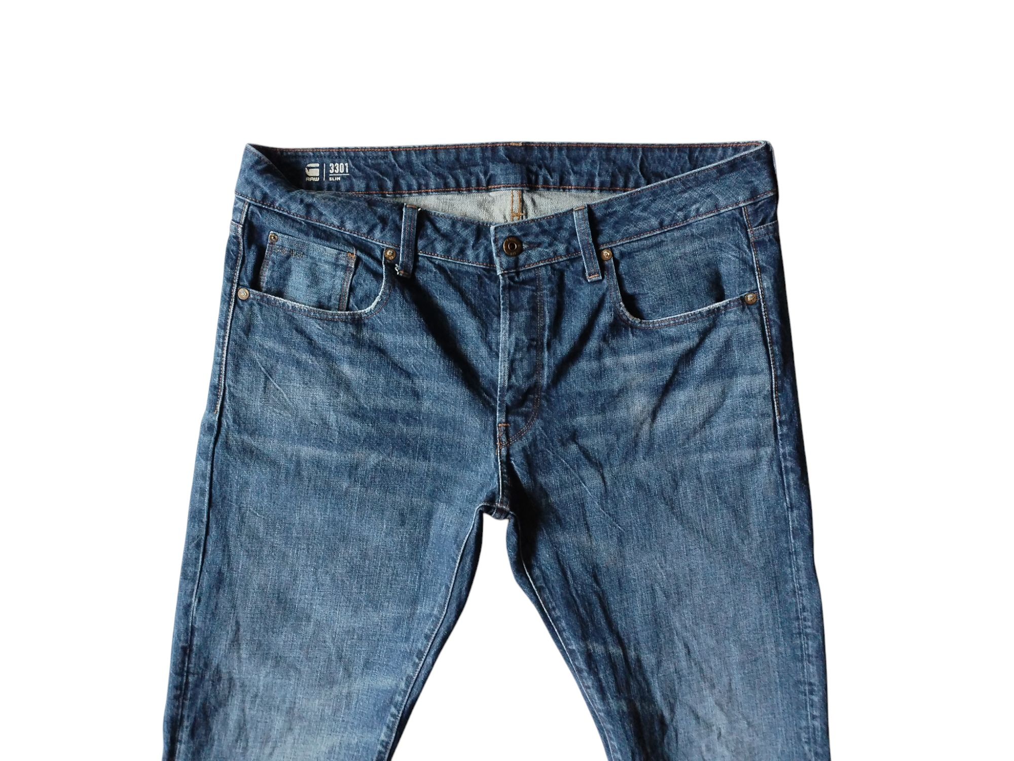 G star raw -3301 B slim -w36/L 34 -мъжки дънки