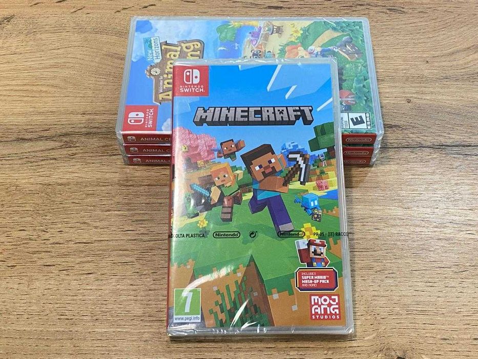 Новый Minecraft+Super Mario Mash-Up/ Майнкрафт Nintendo Switch