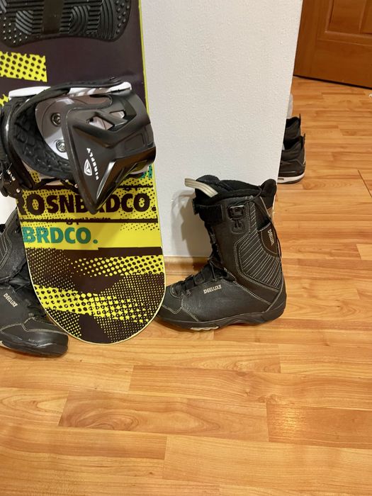 Placa snowboard 137 cm nitro cu legaturi