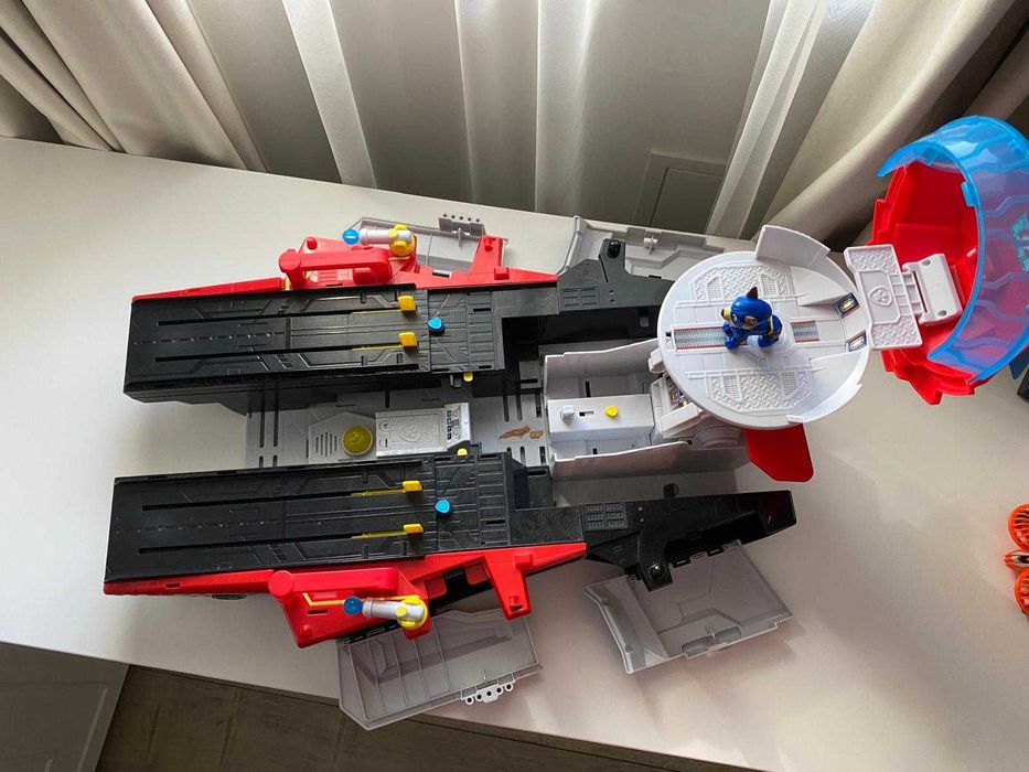 Sediu/Barca/Transportator Set complet Patrula catelusilor Mighty Movie