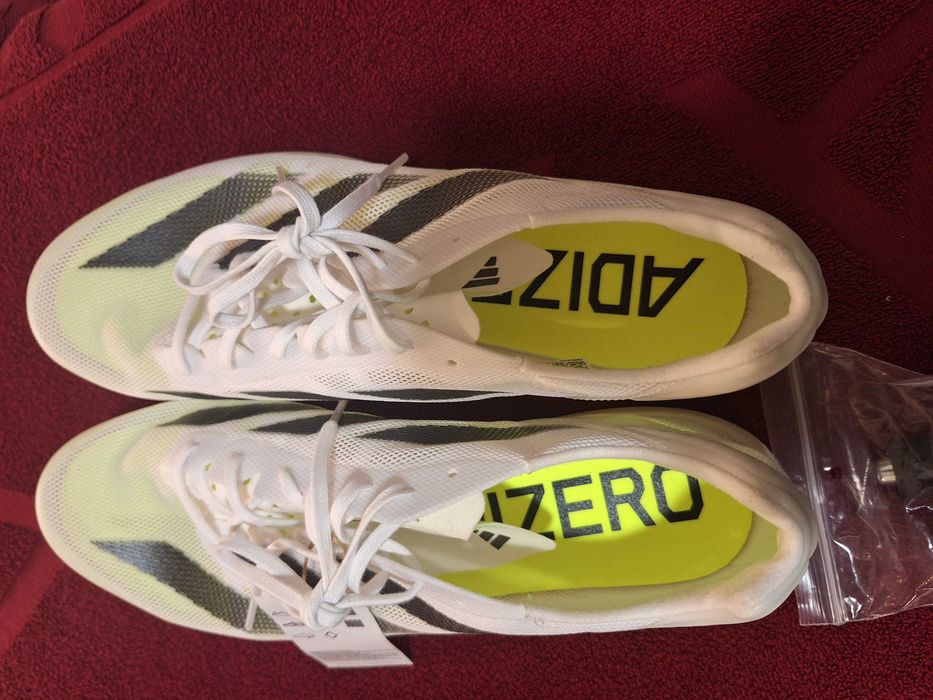 Чисто нови мъжки спортни обувки за бягане със шпайкове ADIDAS Adizero