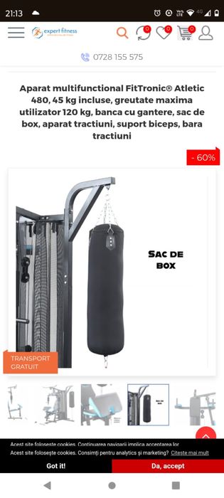 Vand aparat fitness multifunctional