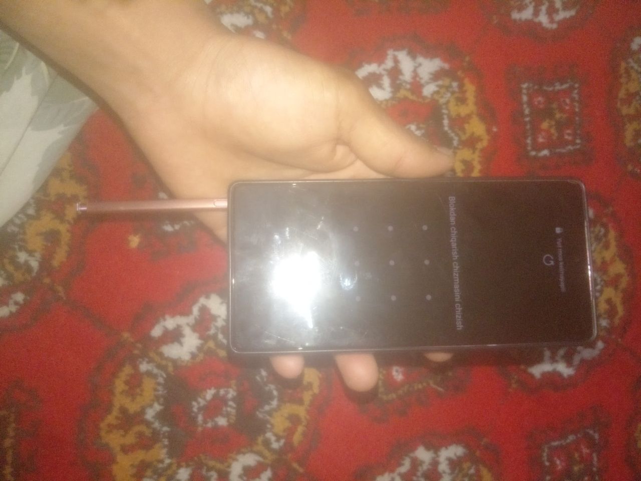 Samsung note 20 5G ayirboshlash