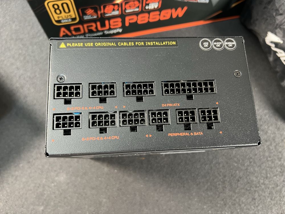 Sursă Gigabyte Aorus P850W 80+ Gold Full Modulară ca noua