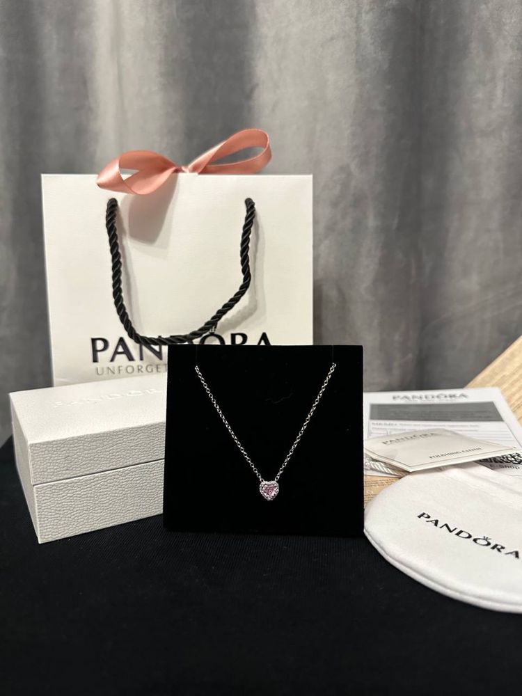 Акция Pandora цепочка + в подарок упаковка полный комплект за 12990