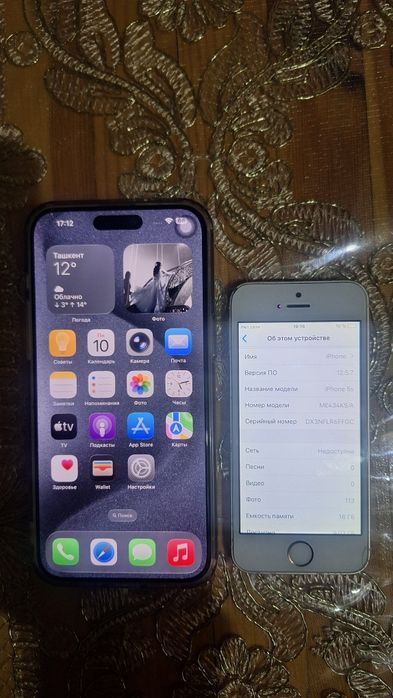 IPhone 5s 16 gb karopka dakumenti yoq
