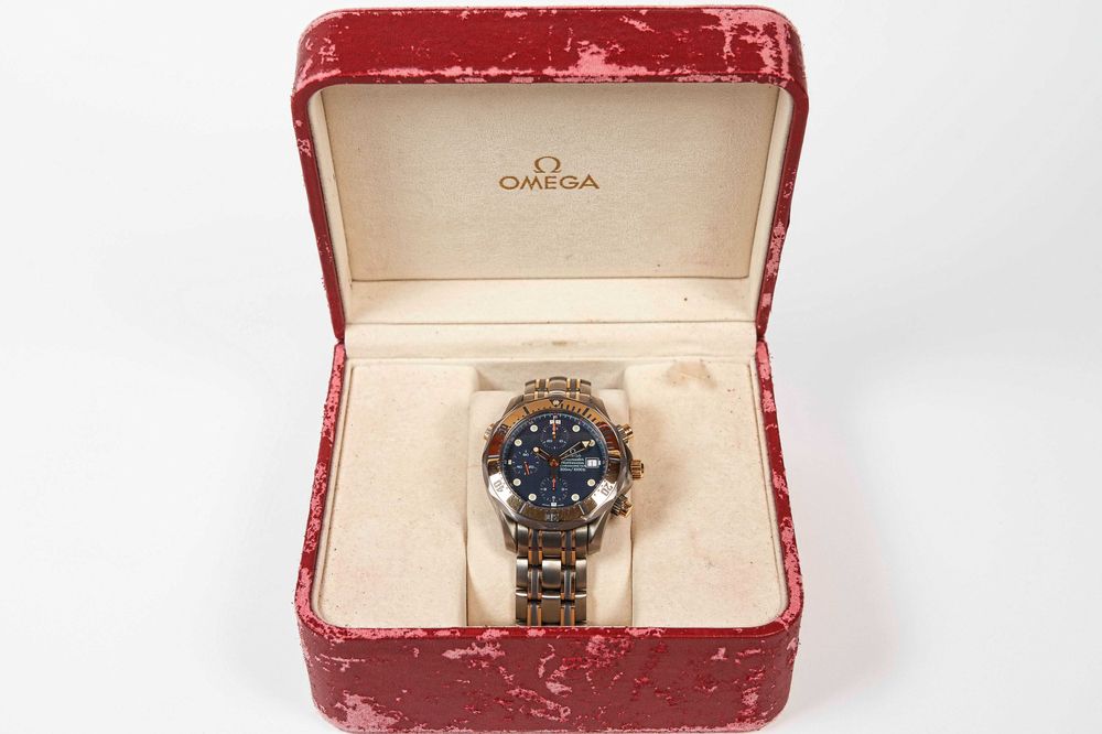 Omega Seamaster Professional Chronograph 2296.80 Tri-metal - Full Set